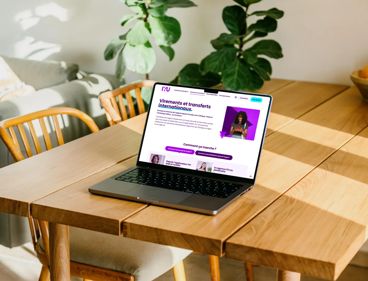 Réalisation Elementor : IYU, refonte du site d'une institution financière